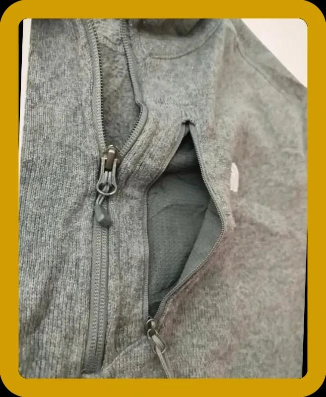 Sudadera polar The North Face 1/4 Zip gris melange Hombre L – photo 4